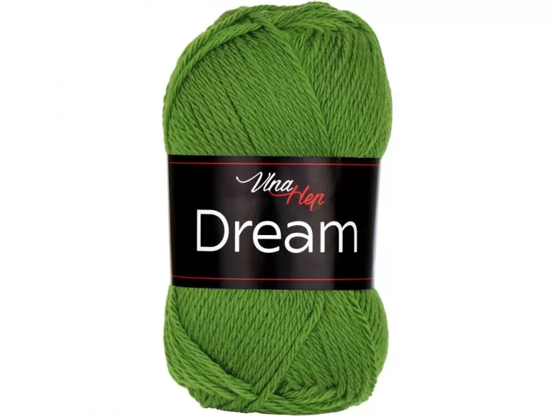 Vlna-Hep Dream 6422 - trávově zelená