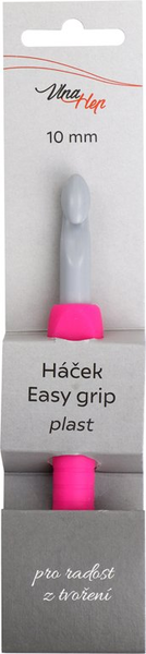 Vlna-Hep Easy grip háček 15 cm plastový - velikost 10