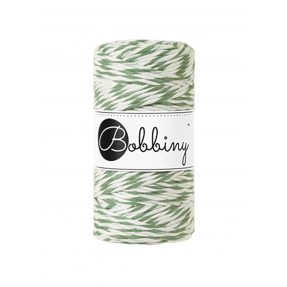 Bobbiny Macrame Regular 3 mm - Magic Green