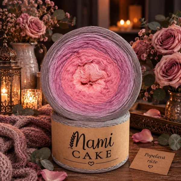 MamiCAKE - Popelavá růže
