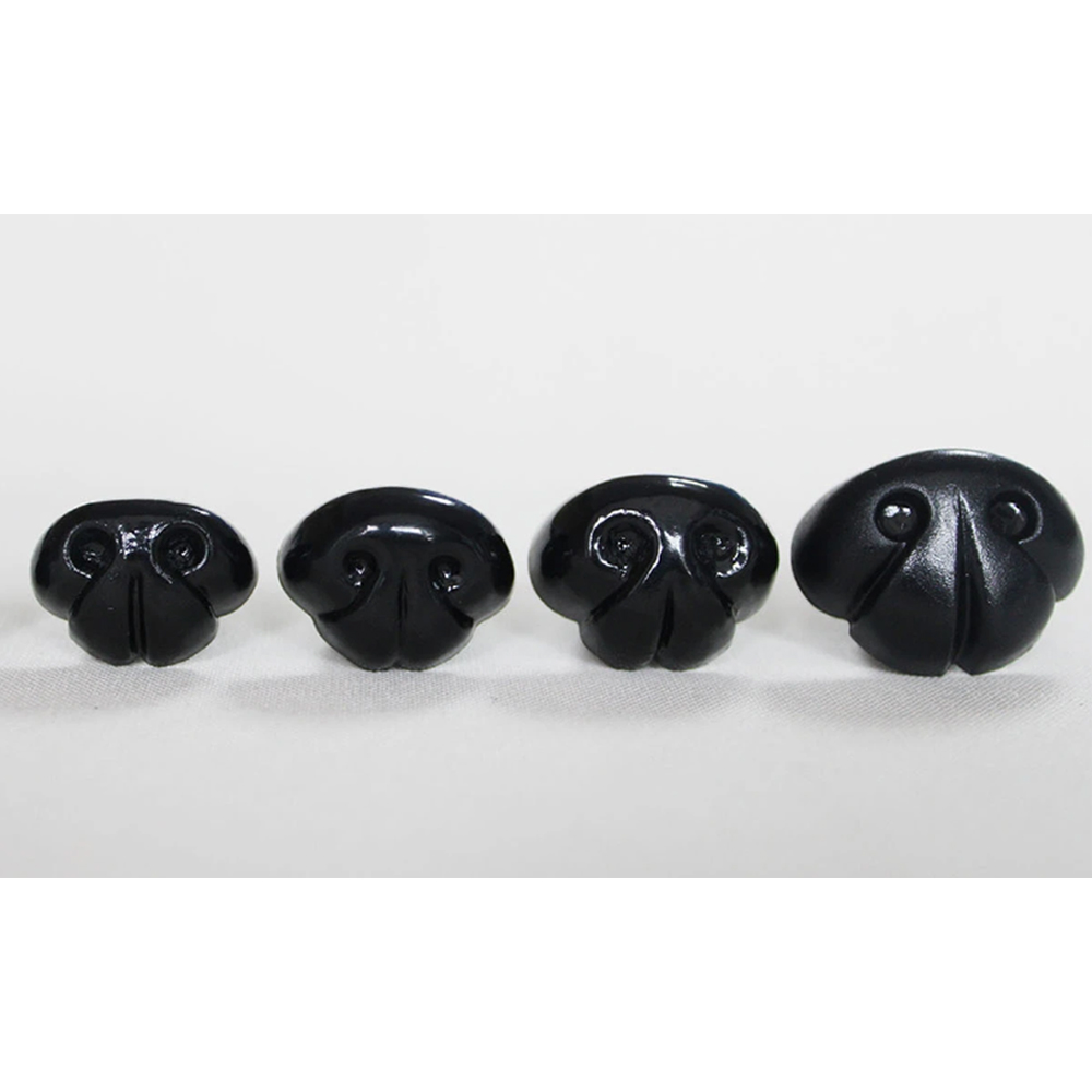 Bezpečnostní psí čumák černý 19x25 mm