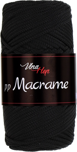 Vlna-Hep PP Macrame 4001 - černá