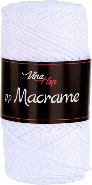Vlna-Hep PP Macrame 4002 - bílá