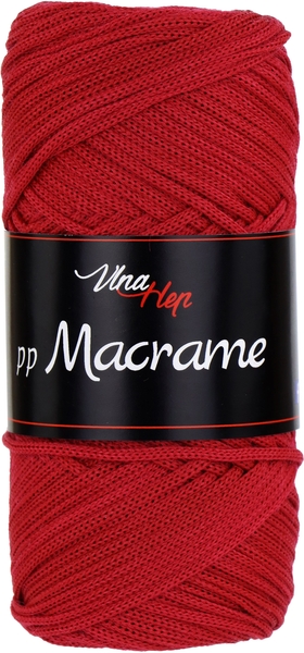 Vlna-Hep PP Macrame 4020 - červená