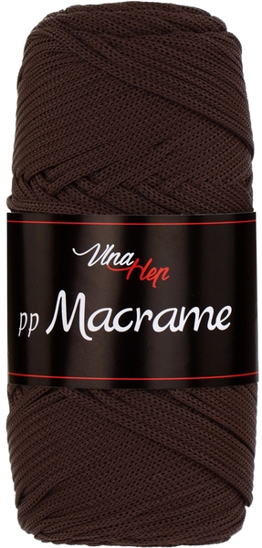 Vlna-Hep PP Macrame 4229 - tmavě hnědá