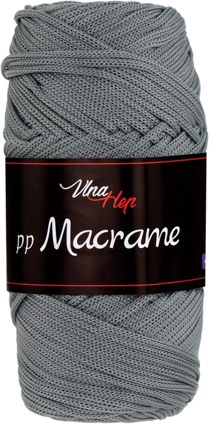 Vlna-Hep PP Macrame 4235 - šedá