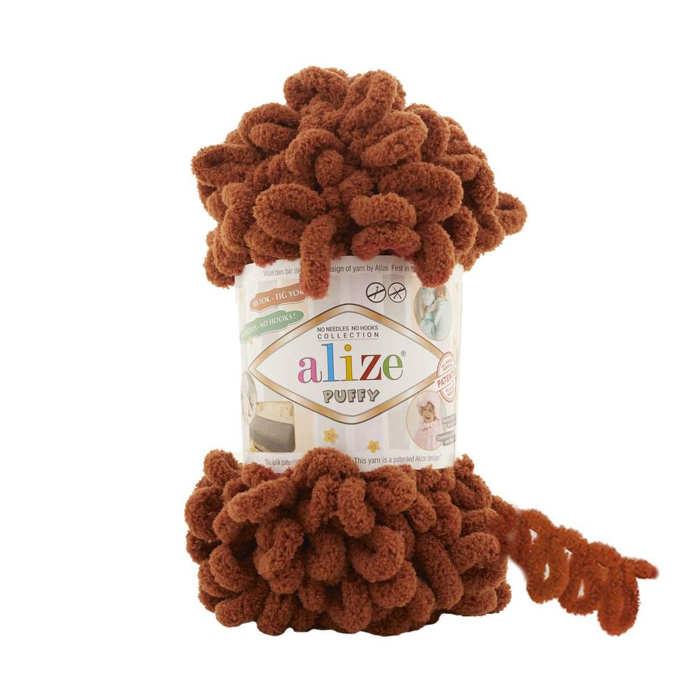 Alize Puffy 597 - skořicová