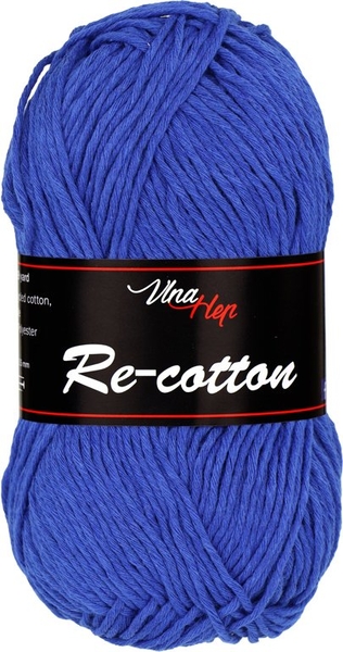 Vlna-Hep Re-cotton 81293 - modrá královská