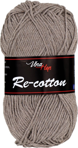 Vlna-Hep Re-cotton 81338 - hnědošedá