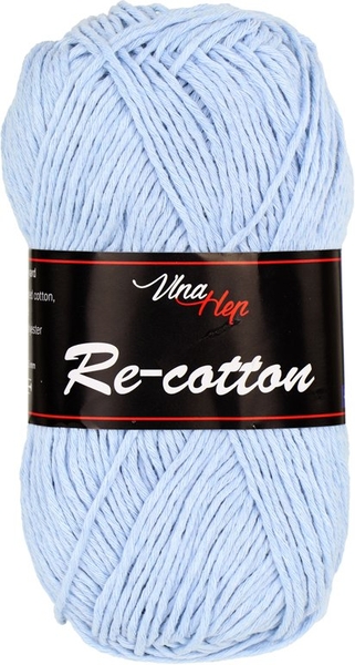 Vlna-Hep Re-cotton 81346 - světle modrá