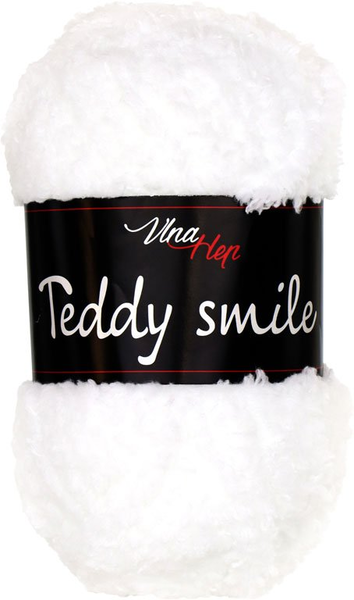 Vlna-Hep Teddy smile 4002 - bílá