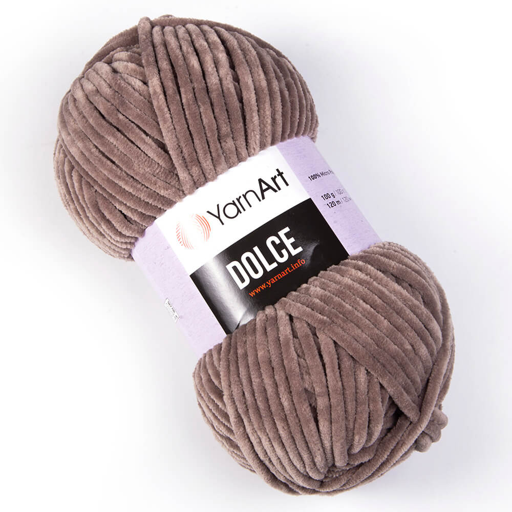 YarnArt Dolce 754 - hnědošedá
