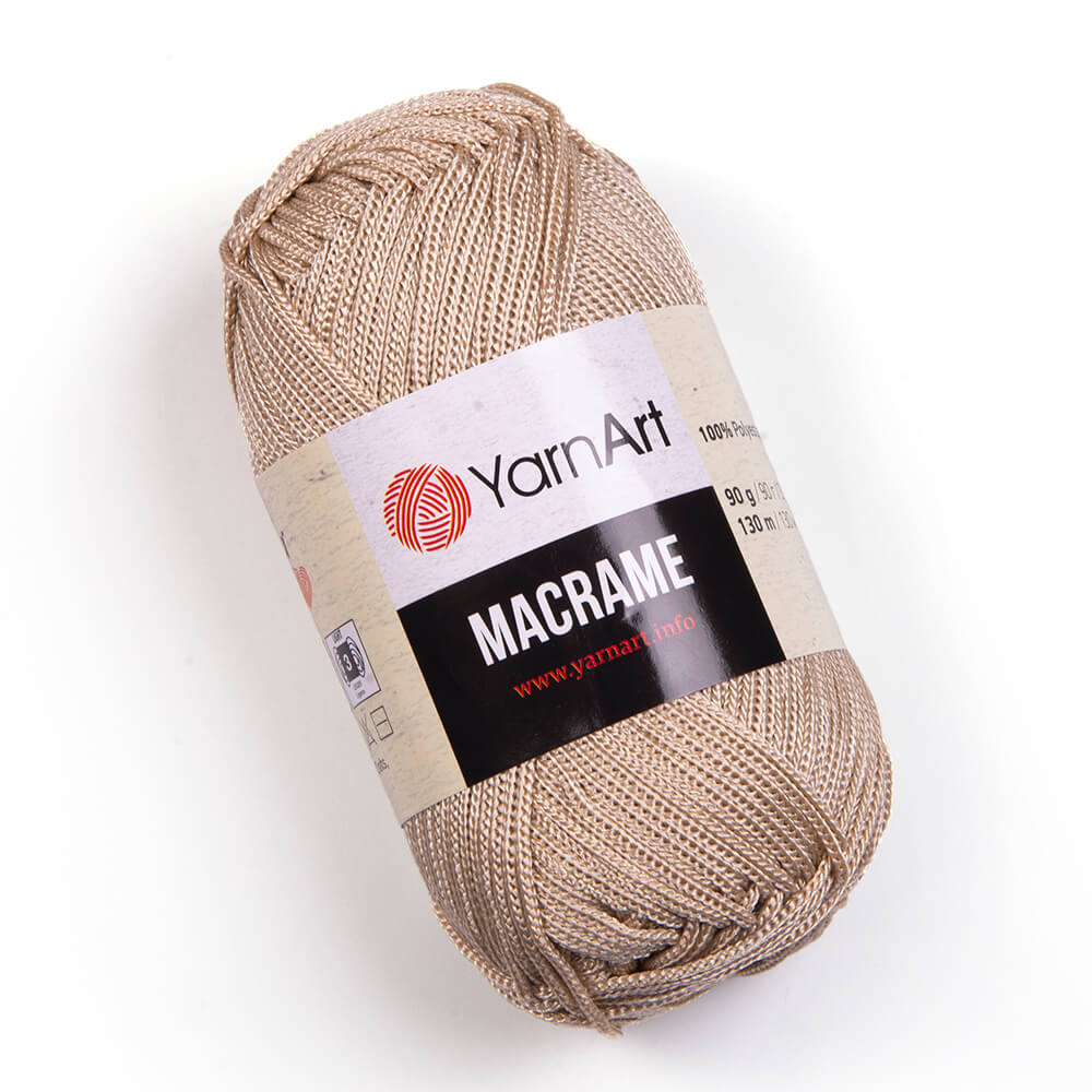 YarnArt Macrame 166 - hnědobéžová
