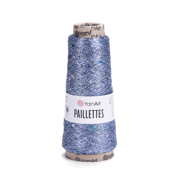 YarnArt Paillettes 8003 - modrá